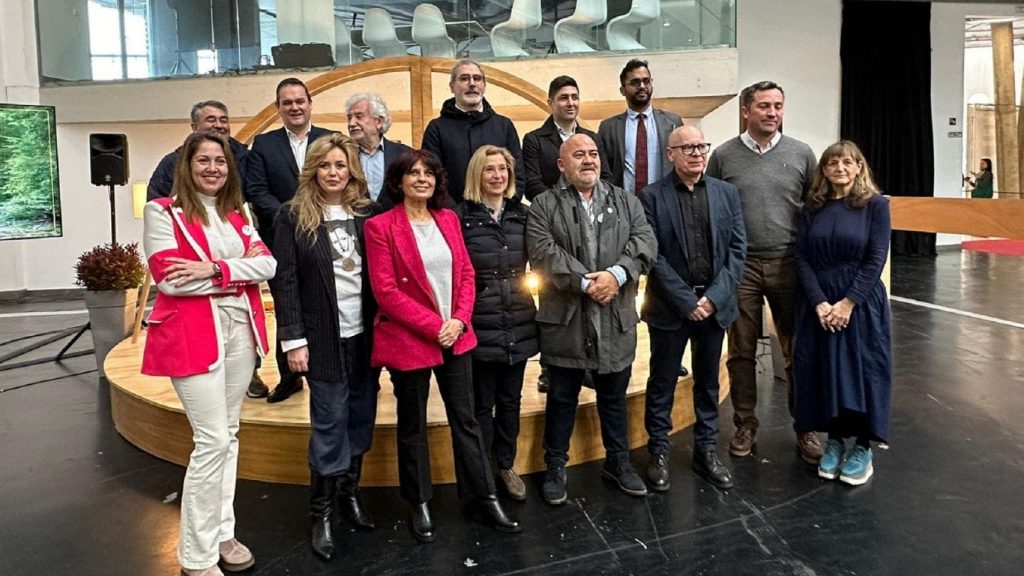Autoridades asistentes al acto de inauguración de BioCultura en A Coruña