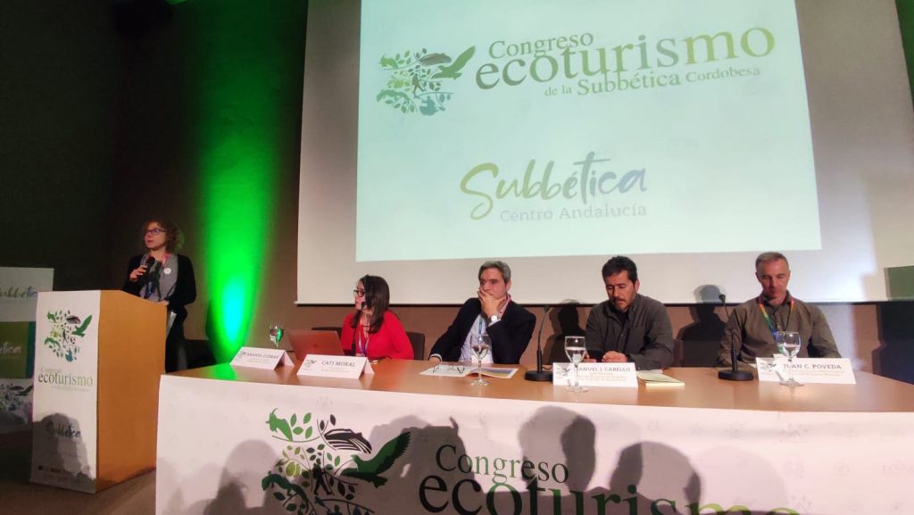 Autoridades asistentes al II Congreso de Ecoturismo de La Subbética Cordobesa