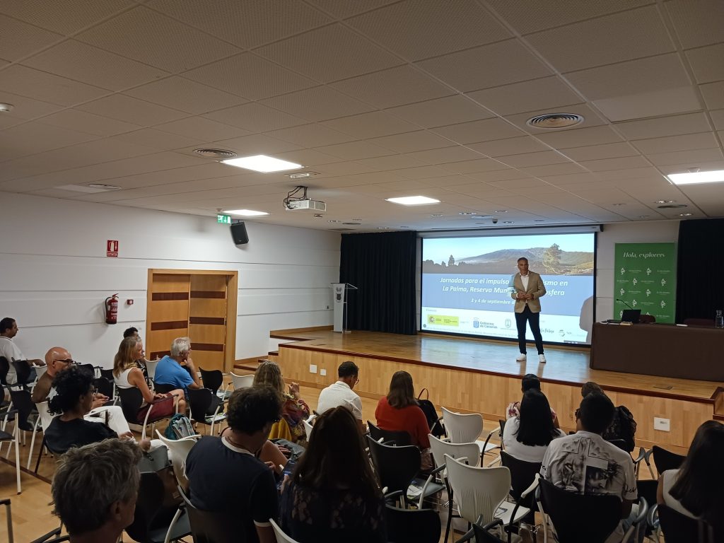 D. Alfonso Montes de Oca, Director Fundación Canaria Reserva de la Biosfera La Palma