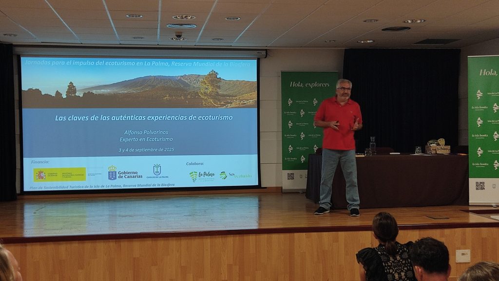 D. Alfonso Polvorinos, experto en ecoturismo.