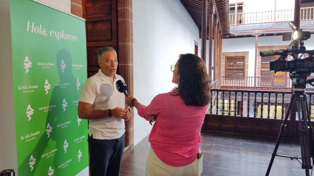 D. Alfonso Montes de Oca, Director Fundación Canaria Reserva de la Biosfera La Palma