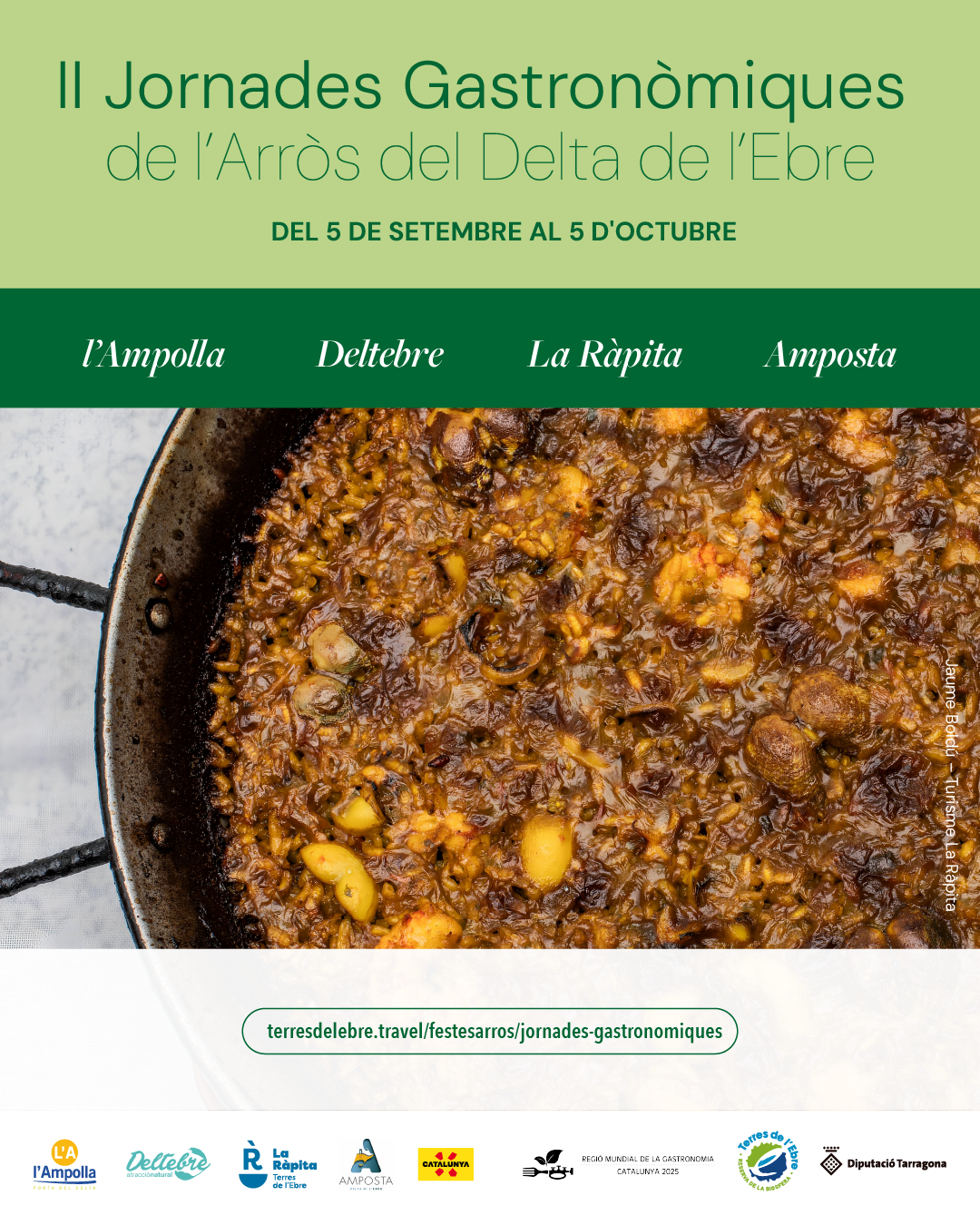 II Jornadas Gastronómicas del Arroz del Delta del Ebro (2025)
