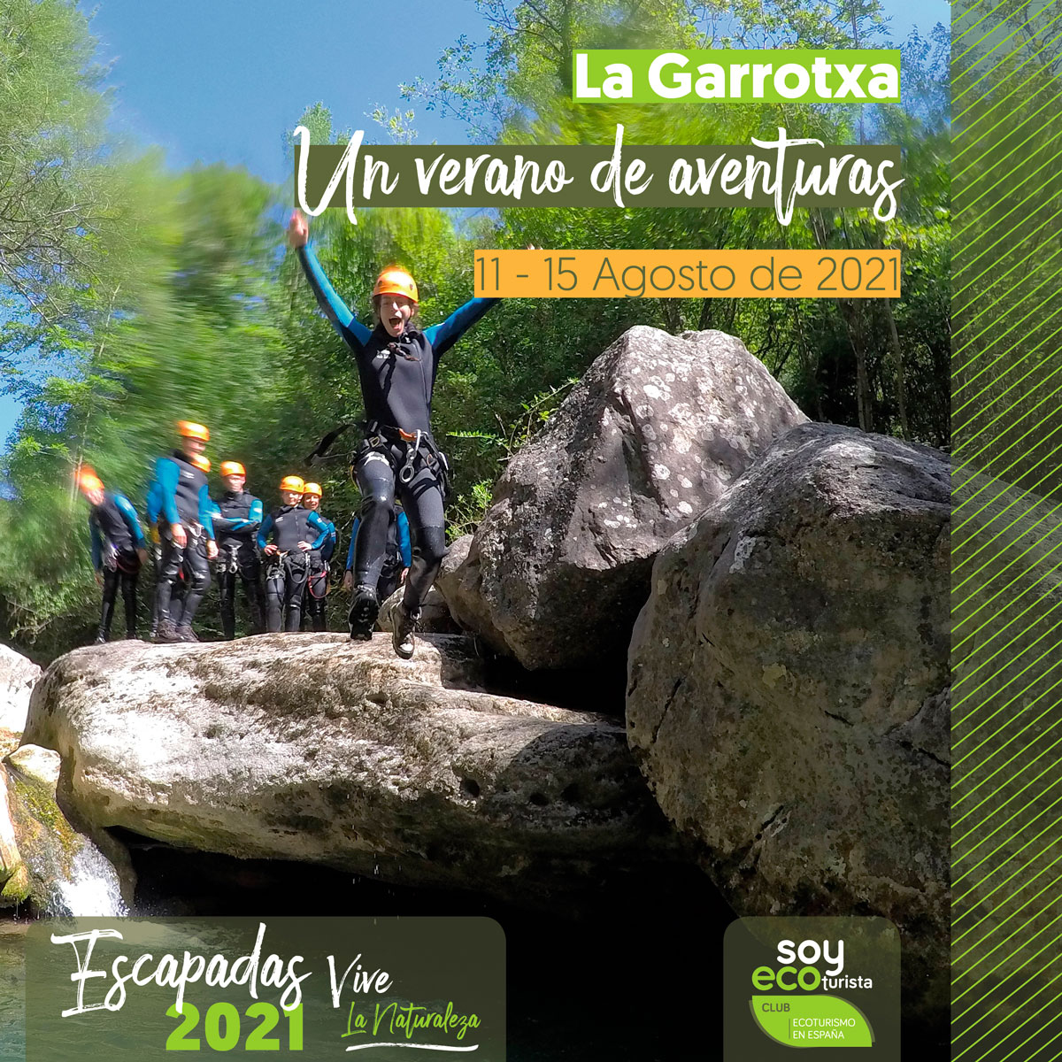escapadas ecoturismo agosto La Garrotxa