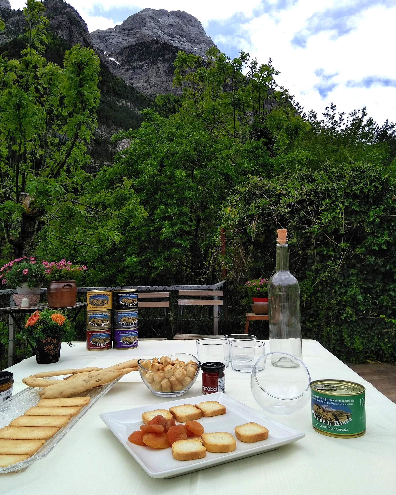 Paté L'aínsa y sus productos locales