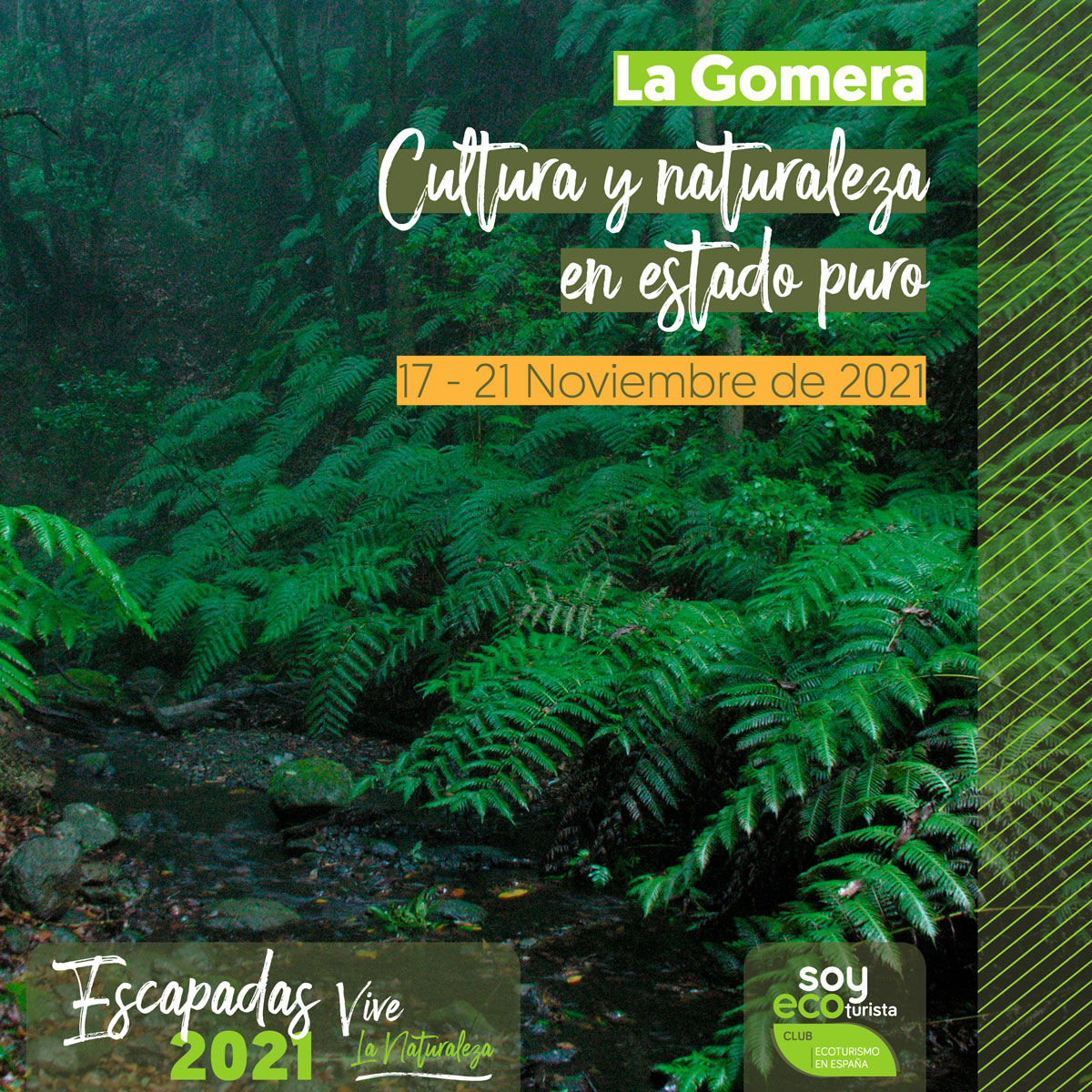 escapada de ecoturismo a La Gomera en noviembre